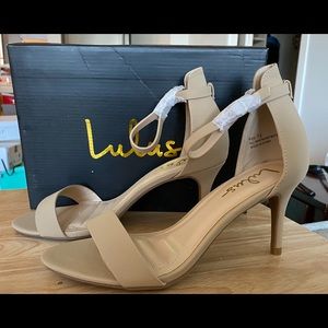Lulu's Cream Heels Elegant and Classic Design